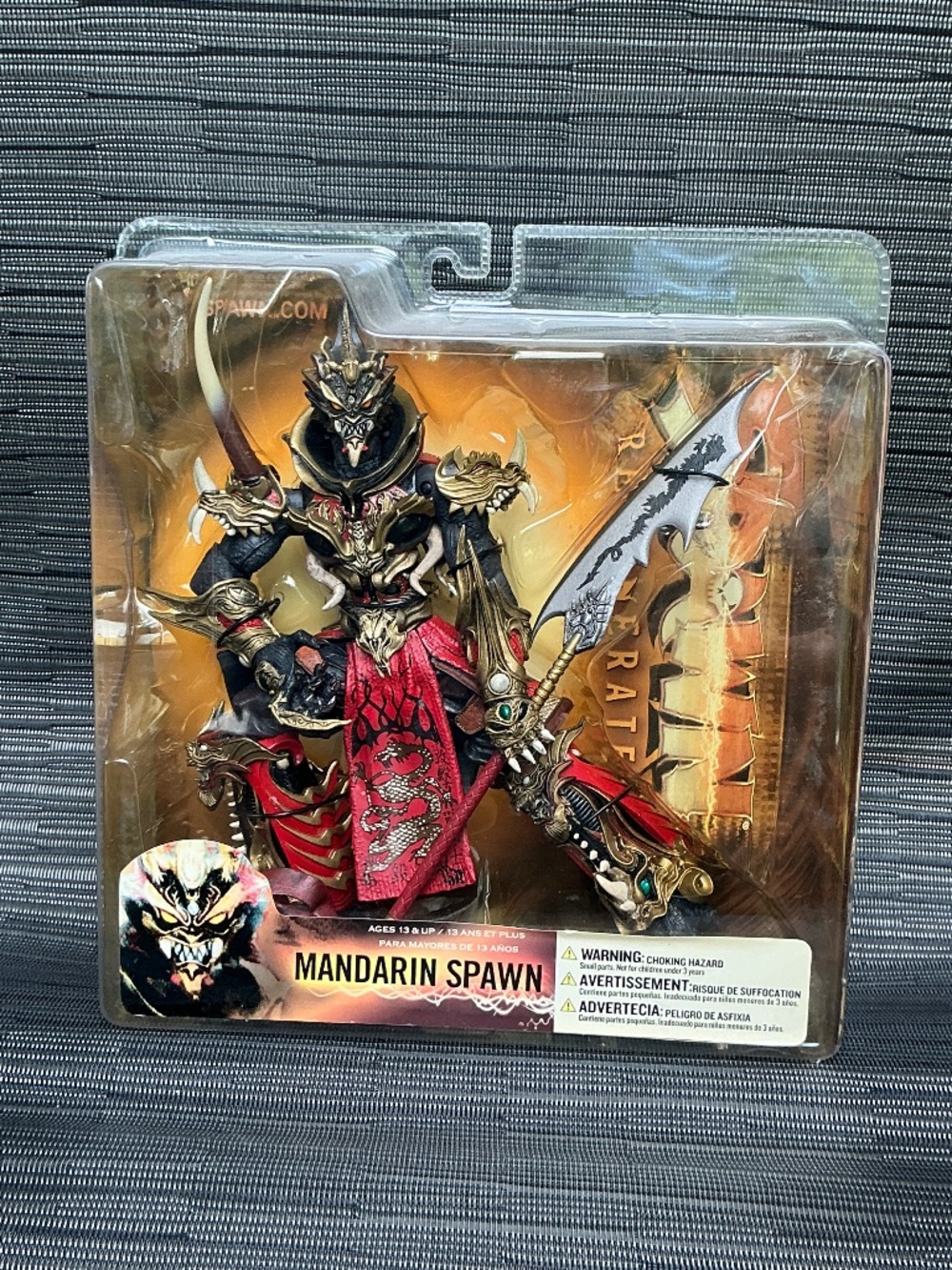 McFarlane Toys Mandarin Spawn Action Figure Series 28 Regenerated